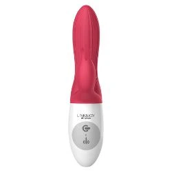 vibrador conejito rampante stripe con usb y lubricante regalo - detalle 3
