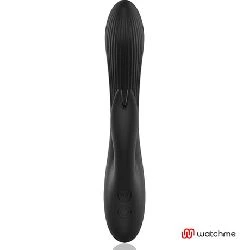 vibrador conejito rampante y reloj control remoto negro annes desire - detalle 3