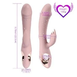 vibrador curvado silicona usb fire dancer 22 cm - detalle 9