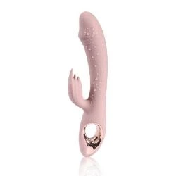 vibrador curvado silicona usb fire dancer 22 cm