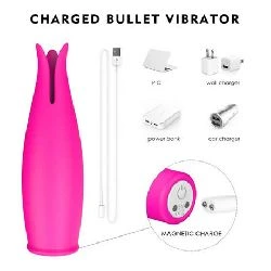 vibrador de petalo usb silicona petalvibe intoyou - detalle 7