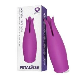 vibrador de petalo usb silicona petalvibe intoyou - detalle 8