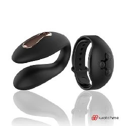 vibrador en pareja con control remoto negro - detalle 6
