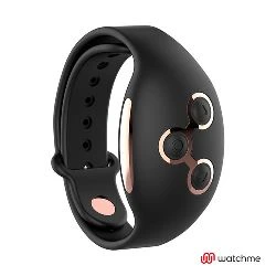 vibrador en pareja con control remoto negro y dorado - detalle 8