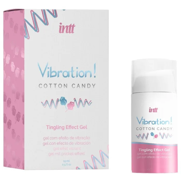 Vibrador Líquido Aroma Algodón de Azucar 15 ml INTT - detalle 3