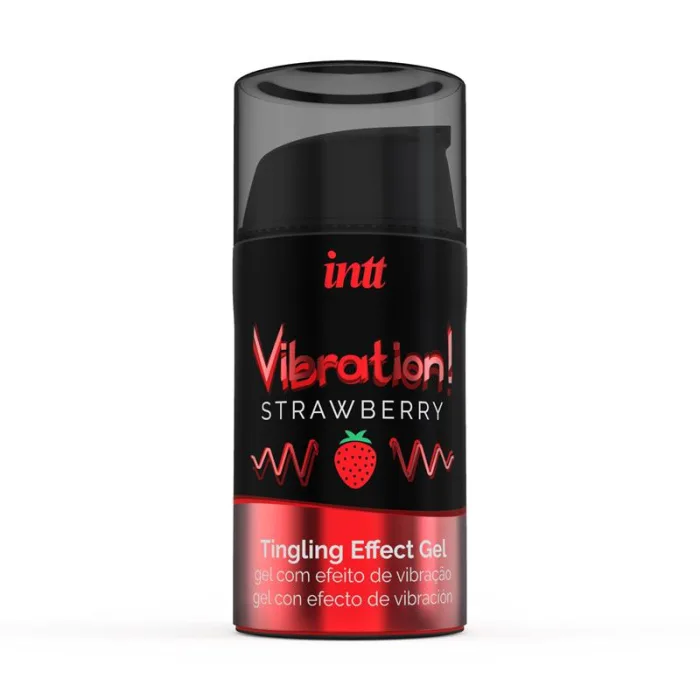 Vibrador Liquido Efecto Calor Aroma Fresa 15 ml - detalle 2