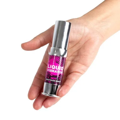 Vibrador Líquido Hot Stimulator Rosa 15 ml - detalle 2