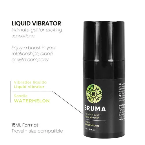 Vibrador Liquido Sandia 15 ml Bruma - detalle 2