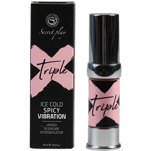Vibrador Líquido Triple X Unisex Secret Play 15 Ml