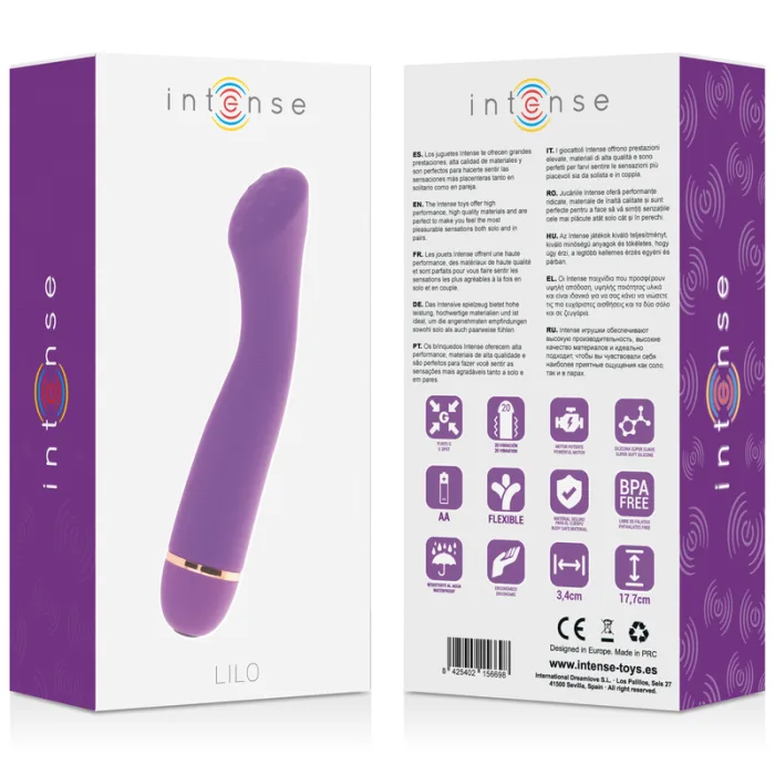 Vibrador masajeador LILO 20 velocidades LILA - detalle 5