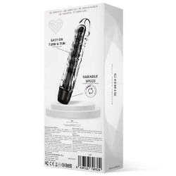 vibrador negro multi velocidad chris latetobed - detalle 3