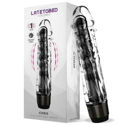 vibrador negro multi velocidad chris latetobed