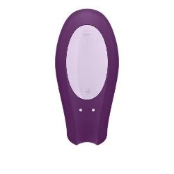 vibrador para parejas con app satisfyer double joy morado - detalle 5