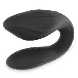 vibrador para parejas control remoto negro azabache - detalle 5