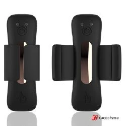 vibrador para tanga bragas control remoto dorado y negro - detalle 4