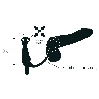vibrador prostatico 10 cm addicted - detalle 3