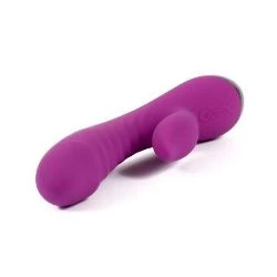 vibrador punto g de silicona con usb de 20 cm shequ - detalle 4