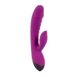 vibrador punto g de silicona con usb de 20 cm shequ