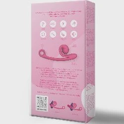 vibrador punto g rosa snail vibe - detalle 4