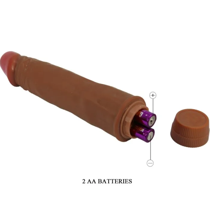 VIBRADOR REALISTA 21 CM MULATO - detalle 3