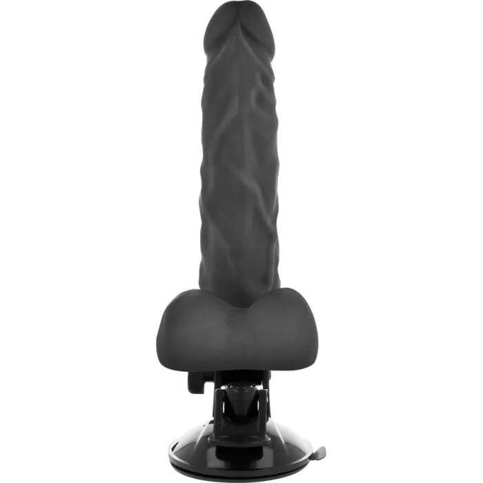 VIBRADOR REALISTA ARTICULABLE CONTROL REMOTO NEGRO 21 CM - detalle 4