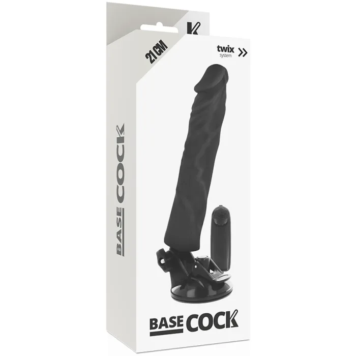 VIBRADOR REALISTA CONTROL REMOTO NEGRO 21 CM - detalle 4