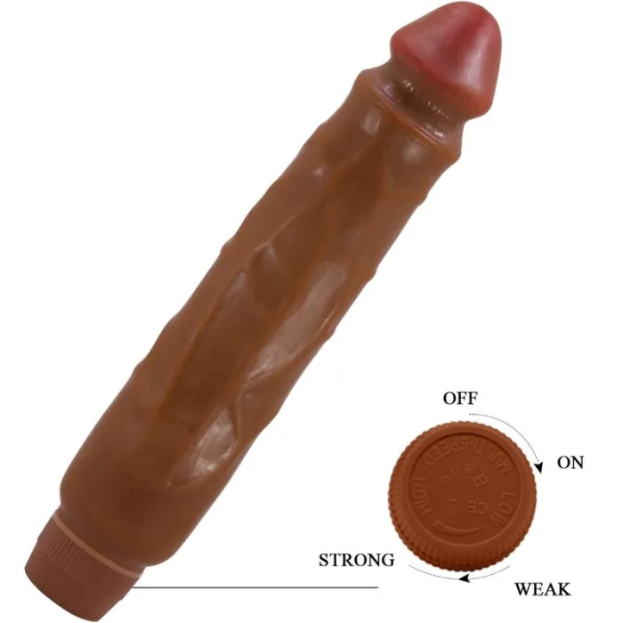 VIBRADOR REALISTA CONTROL REMOTO NEGRO 21 CM - detalle 4