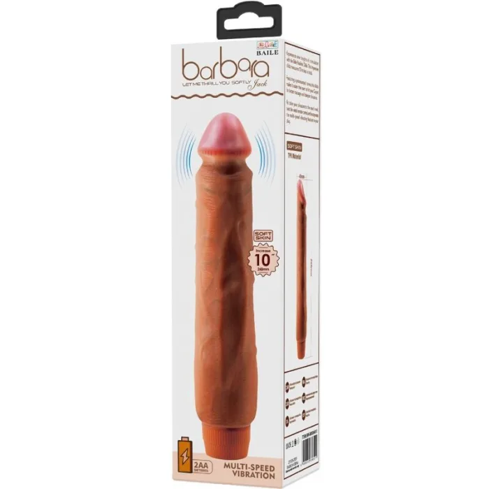VIBRADOR REALISTA CONTROL REMOTO NEGRO 21 CM - detalle 6