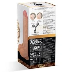 vibrador realista control remoto usb centauro marcus - detalle 7