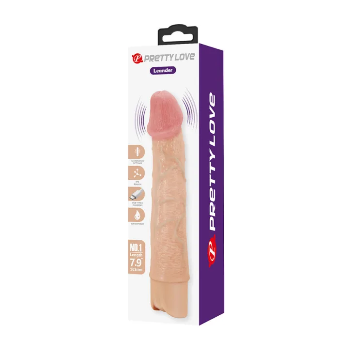 VIBRADOR REALiSTa FLEXIBLE LEANDER - detalle 10