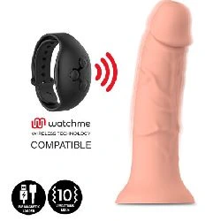 vibrador realista flexible mythology asher 18 cm - detalle 4