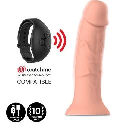 vibrador realista flexible mythology asher 20 cm - detalle 4