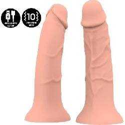 vibrador realista flexible mythology asher 20 cm - detalle 5