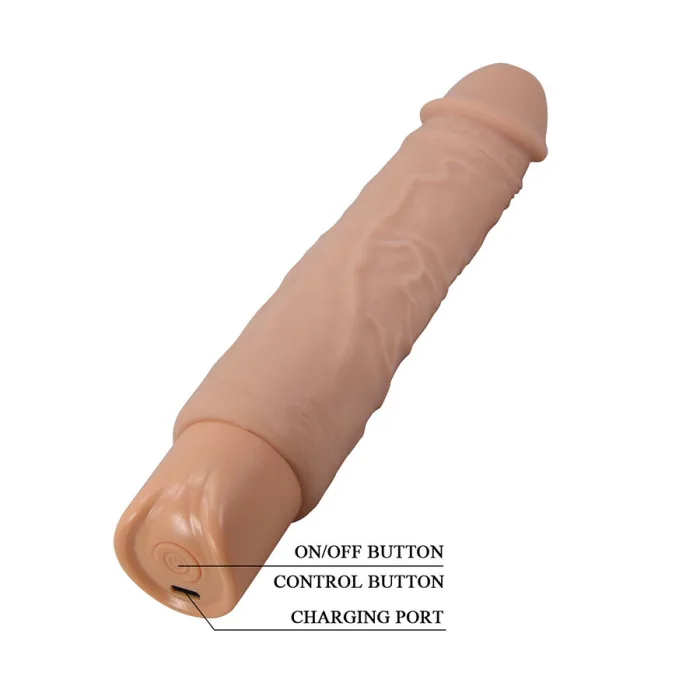 VIBRADOR REALISTA FLEXIBLE RUFUS - detalle 7