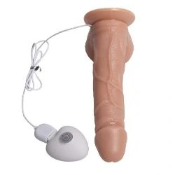 vibrador realista usb con ventosa mediano 14 cm shequ - detalle 8