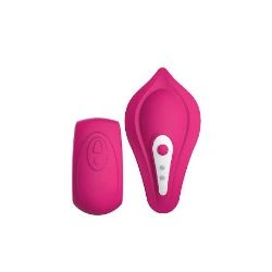 vibrador recargable control remoto para braga cereza - detalle 3