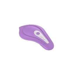 vibrador recargable para braguita lila candy violet