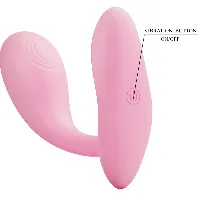 vibrador recargable rosa gspot pretty love - detalle 7