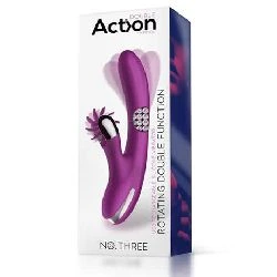 vibrador rotador con bolas giratorias 360 y rueda action - detalle 4