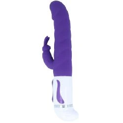 vibrador rotador de silicona lila intense