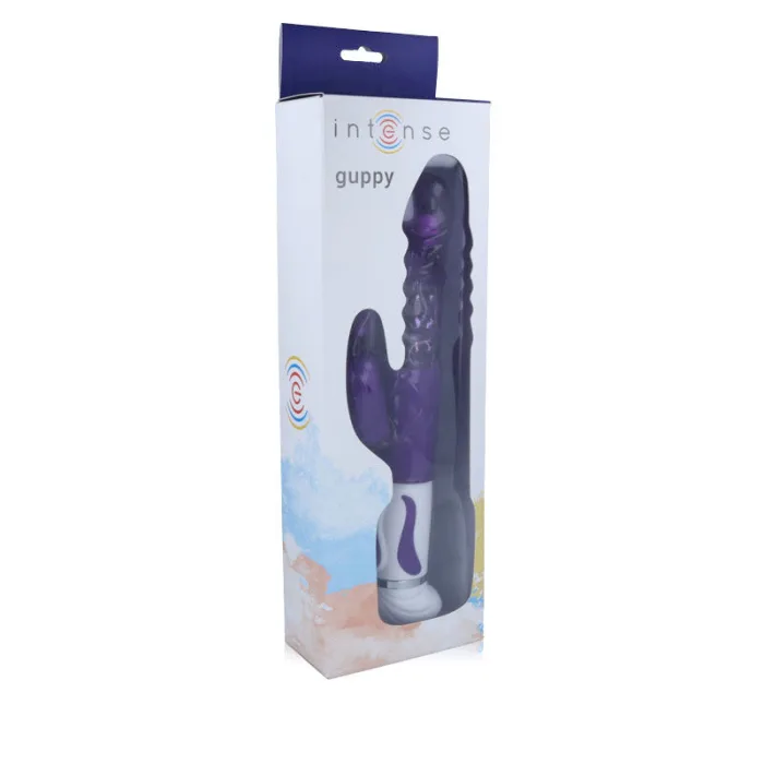 VIBRADOR ROTADOR GUPPY LILA - detalle 5