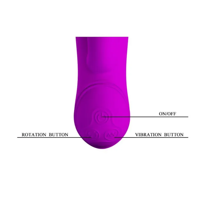 Vibrador Rotador Mystic Color Púrpura - detalle 5
