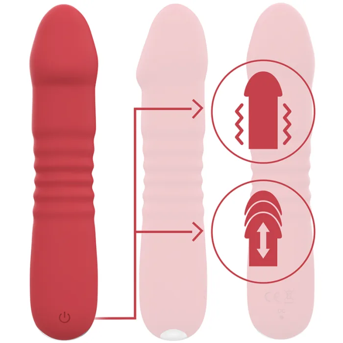 VIBRAdor rotador sube y baja 10 ROJO - detalle 2