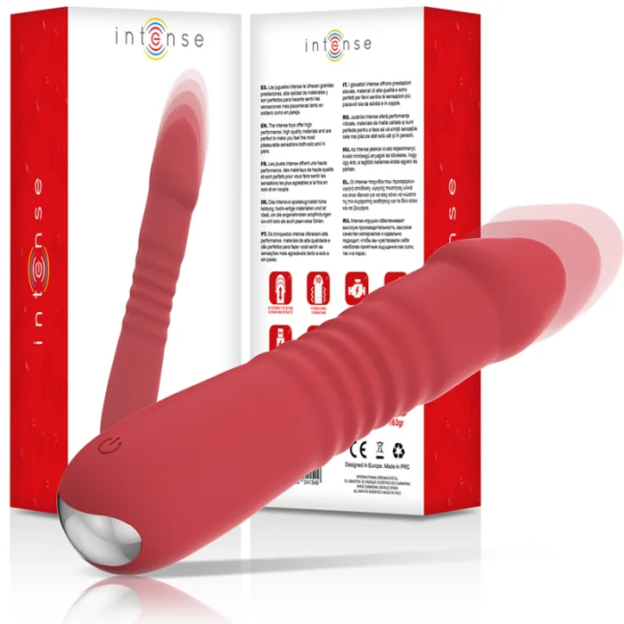 Vibrador Rotador Sube y Baja 10 Rojo