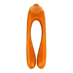 vibrador satisfyer candy cane naranja - detalle 4