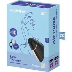 vibrador satisfyer love triangulo negro - detalle 5