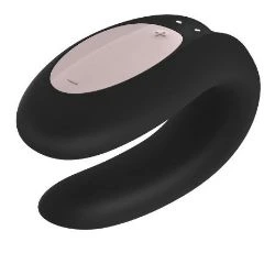 vibrador satisfyer para parejas con app double joy negro - detalle 2