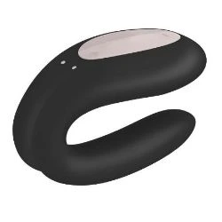 vibrador satisfyer para parejas con app double joy negro - detalle 5
