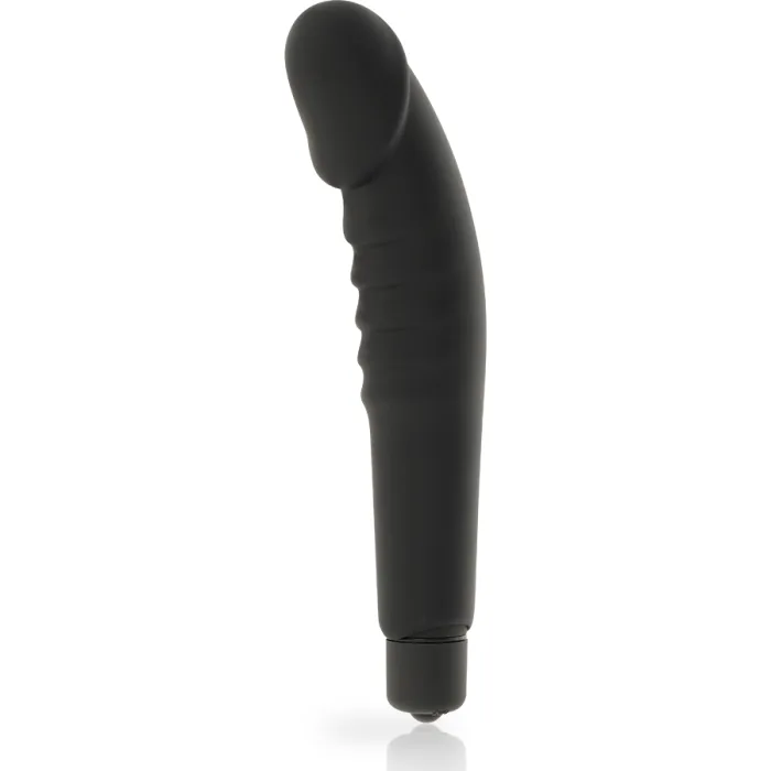 VIBRADOR SILICONA Clásico NEGRO - detalle 3