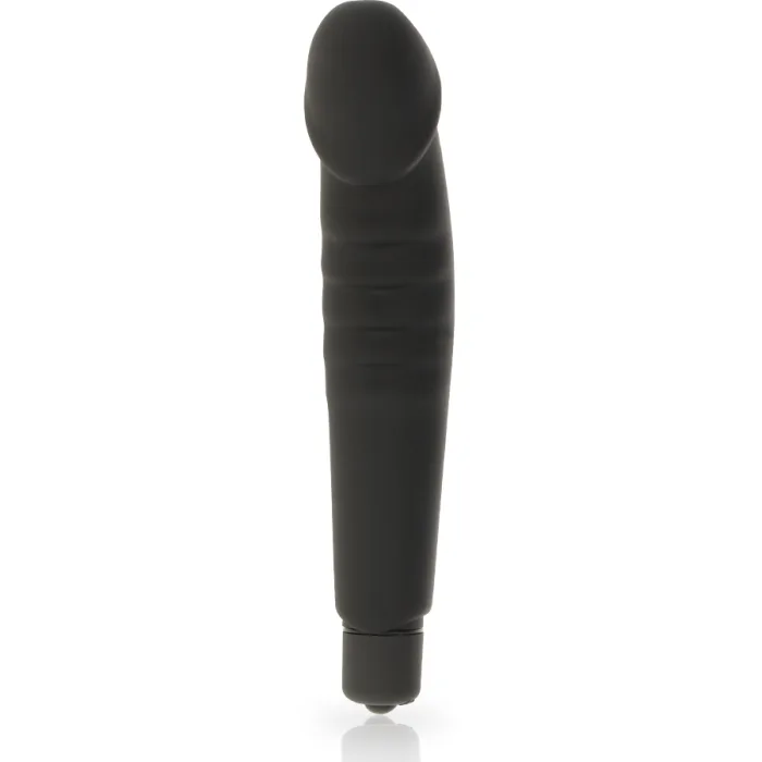 VIBRADOR SILICONA Clásico NEGRO - detalle 4
